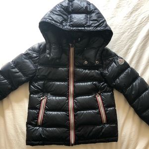 Moncler Boys Black Puffer Jacket